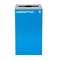 Alpine Industries 87 Gal. 3-Stream Steel Blue Cans & Bottles, Green Compost, and Black Commercial Trash Can Station ALP4450-BLK-KIT20 - alternate 10